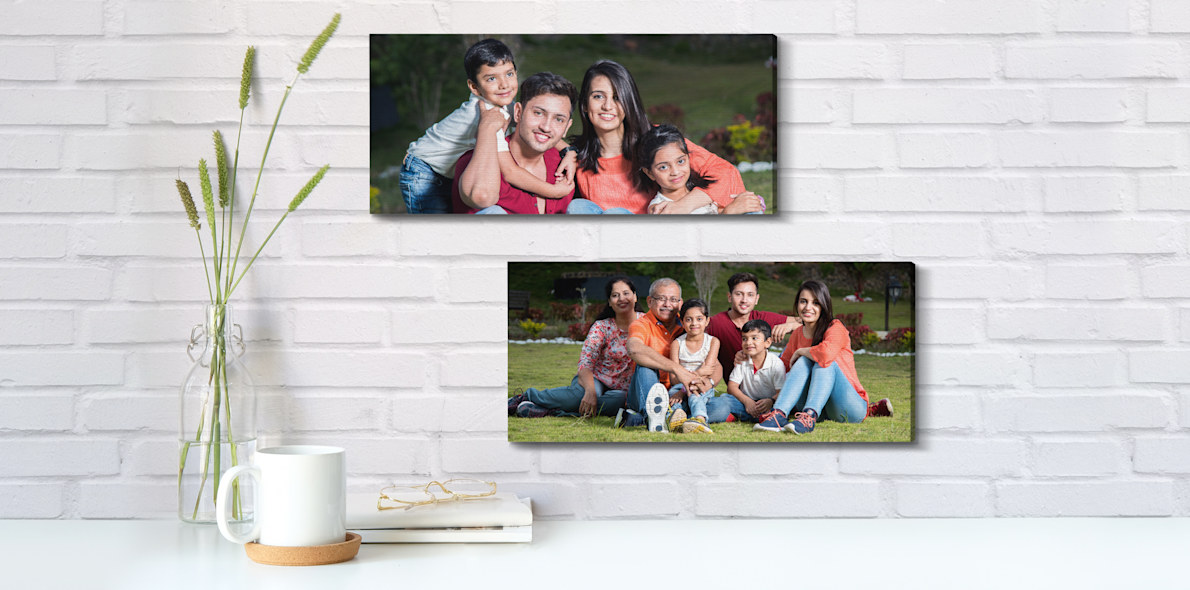 Canvas deals photo frame
